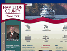 Tablet Screenshot of hamiltontn.gov